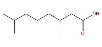 3,7-Dimethyloctanoic acid